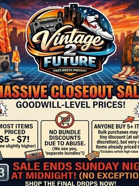 Closet close out sale 48 hours !!!